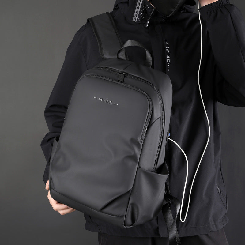 Anti-Theft Lightweight Large Work Computer Bag Business Backpack for Men 15 Inch-0